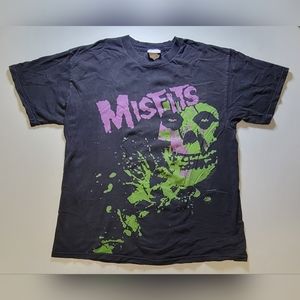 ☠️MISFITS☠️ double sided graphic tee